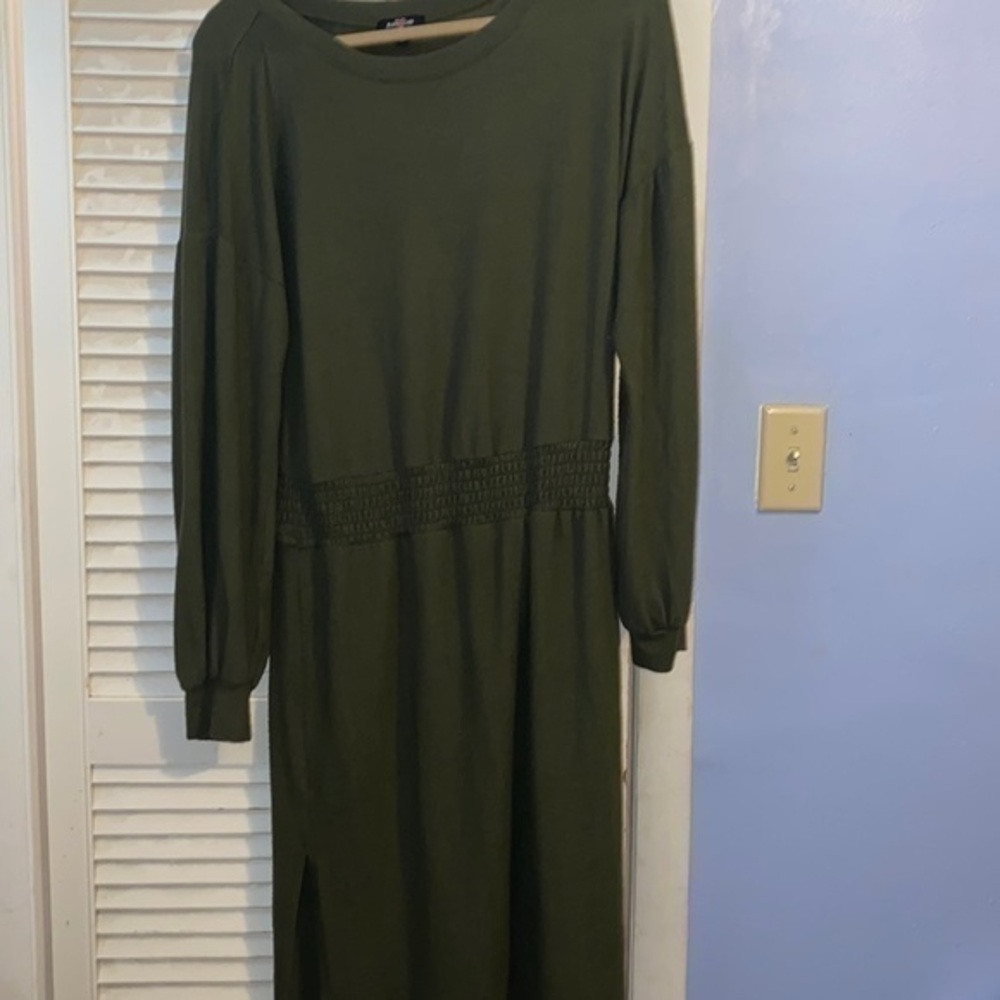 Ransom khaki green dress